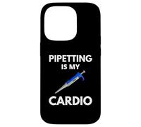 Le pipetage, c'est mon cardio : biologie drôle, science amusante, ADN Coque pour iPhone 14 Pro