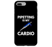Le pipetage, c'est mon cardio : biologie drôle, science amusante, ADN Coque pour iPhone 7 Plus/8 Plus