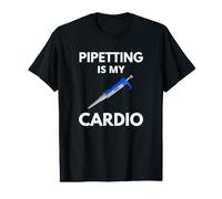 Le pipetage, C'est Mon Cardio : biologie drôle, Science Amusante, ADN T-Shirt Graphique avec Valeur