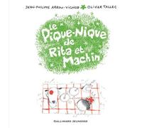 Le pique-nique de Rita et Machin - Jean-Philippe Arrou-Vignod - Gallimard jeunesse - cartonné - Album jeunesse dès 3 ans