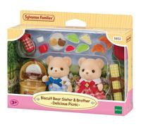 Le pique-nique gourmand des Ours Biscuit - SYLVANIAN FAMILIES - Dès 3 ans