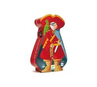Djeco Puzzle Silhouette – Le pirate et son trésor – 36 pièces
