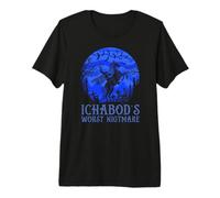 Le Pire Cauchemar d'Ichabod, Le Cavalier sans tête Halloween T-Shirt Haut de Gamme