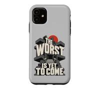 Le Pire Est Encore À Venir. Société Solitude Brutalisme Coque pour iPhone 11