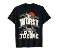 Le Pire Est Encore À Venir. Société Solitude Brutalisme T-Shirt
