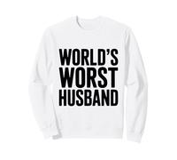 Le Pire Mari du Monde idée d'humour drôle pour Homme Sweatshirt