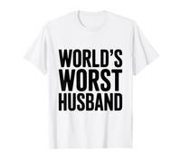 Le Pire Mari du Monde idée d'humour drôle pour Homme T-Shirt