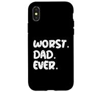 Le Pire Papa de Tous Les Pires Cadeaux de Tous Les Temps, Les Pires Costumes, Les Pires Papas Coque pour iPhone X/XS