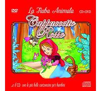 Le Più Belle Canzoncine & Fiabe Cd Audio + DVD di Cappuccetto Rosso Idea Regalo per bambini e Per Feste di Compleanno