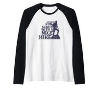 Le Plaisir du W nd Commence par Un Joli Passe-Temps de randonnée Manche Raglan