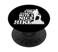 Le Plaisir du W nd Commence par Une Belle randonnée PopSockets PopGrip Adhésif