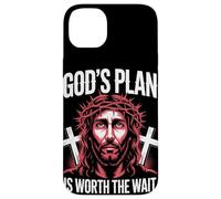 Le Plan de Dieu Vaut la Peine d'attendre | Christian Streetwear Coque pour iPhone 14 Plus