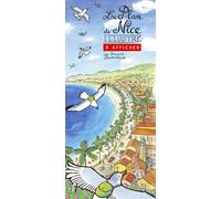 Le plan de Nice illustré: À afficher