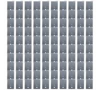 Le plan en acier épais renforcé renforce la zone de joint pour les entrées en bois, stabilisateurs universels de charnières de porte