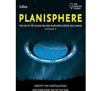 Le planisphère : Latitude 50°N pour une utilisation au Royaume-Uni et en Irlande, en Europe du Nord et en Asie