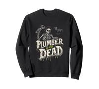 Le Plombier des Morts, Style Zombie d'halloween Amusant Sweatshirt
