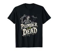 Le Plombier des Morts, Style Zombie d'halloween Amusant T-Shirt