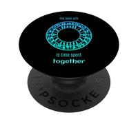 Le Plus Beau Cadeau est Le Temps passé Ensemble PopSockets PopGrip Adhésif