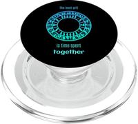 Le Plus Beau Cadeau est Le Temps passé Ensemble PopSockets PopGrip pour MagSafe