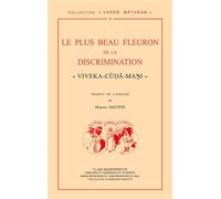 Le plus beau fleuron de la discrimination, "Viveka-cuda-mani" par Cri Camkaracarya - Viveka-cuda-mani - Marcel Sauton - Claire Maisonneuve Librairie Maisonneuve - Livre