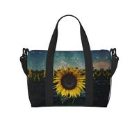 Le plus beau sac à main polyvalent imprimé tournesol drapeau de l'Italie pour voyage, sac de voyage à bandoulière pour tous vos besoins