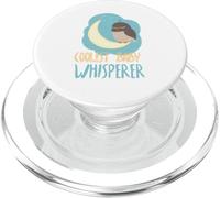 Le Plus Cool Baby Whisperer pour Les Parents, Grands-Parents et nounous PopSockets PopGrip pour MagSafe