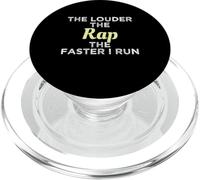 Le Plus Fort du Rap Plus Vite Je Court l'entraînement Semi-Marathon PopSockets PopGrip pour MagSafe