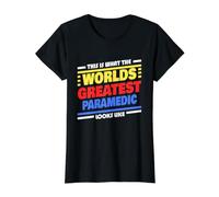Le Plus Grand ambulancier paramédical du Monde Dit Un ambulancier drôle T-Shirt Graphique avec Valeur