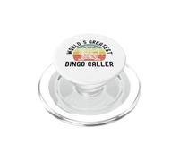 Le Plus Grand Appel de Bingo au Monde rétro drôle Machine de Bingo PopSockets PopGrip pour MagSafe