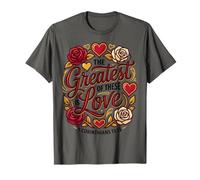 Le Plus Grand d'entre eux est l'amour - Jésus T-Shirt