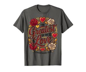 Le Plus Grand d'entre eux est l'amour - Jésus T-Shirt