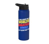 Le plus grand Donald du monde prononce un drôle de nom Stainless Steel Insulated Water Bottle
