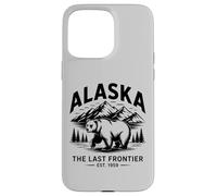 Le Plus Grand État américain de l'Alaska, la dernière frontière de l'Amérique, la Faune Coque pour iPhone 15 Pro Max