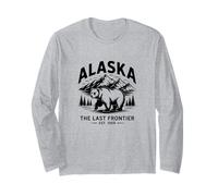Le Plus Grand État américain de l'Alaska, la dernière frontière de l'Amérique, la Faune Manche Longue