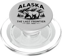 Le Plus Grand État américain de l'Alaska, la dernière frontière de l'Amérique, la Faune PopSockets PopGrip pour MagSafe