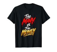 Le Plus Grand Nombre Contre l'argent T-Shirt Graphique avec Valeur