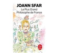 Le Plus Grand Philosophe de France - Joann Sfar - Lgf - Poche - Roman