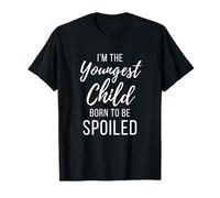 Le plus jeune enfant, citations drôles et folles correspondant à un frère T-Shirt