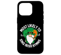 Le Plus susceptible de Chanter des hymnes Irlandais Shamrock Saint Patrick Coque pour iPhone 16 Pro