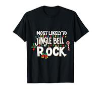 Le Plus susceptible de correspondre à la Famille de Noël Jingle Bell Rock T-Shirt