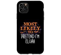 Le plus susceptible de Hocus Pocus Halloween prétendre que je suis Elijah Coque pour iPhone 11 Pro Max