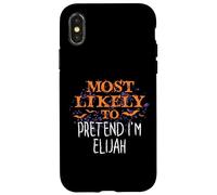 Le plus susceptible de Hocus Pocus Halloween prétendre que je suis Elijah Coque pour iPhone X/XS