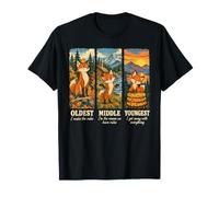 Le Plus Vieux, C'est Moi Qui Fixe Les règles, Le Milieu, Je suis la Raison pour laquelle Nous Avons des règles T-Shirt