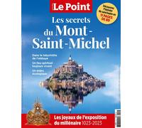 Le Point HS N°10 : Les secrets du Mont-Saint-Michel - Mai-Juin 2023 - Collectif - Le Point - broché - Revue