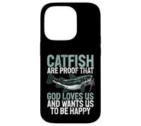 Le Poisson-Chat est la Preuve Que Dieu Nous Aime Le Poisson-Chat Coque pour iPhone 14 Pro