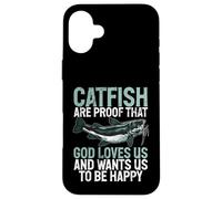 Le Poisson-Chat est la Preuve Que Dieu Nous Aime Le Poisson-Chat Coque pour iPhone 16 Plus