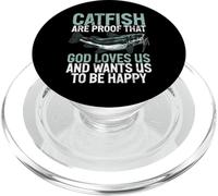 Le Poisson-Chat est la Preuve Que Dieu Nous Aime Le Poisson-Chat PopSockets PopGrip pour MagSafe
