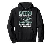 Le Poisson-Chat est la Preuve Que Dieu Nous Aime Le Poisson-Chat Sweat à Capuche