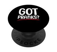 Le Poisson d'avril drôle blagues Farce Humour Farce farceur Avril 1 PopSockets PopGrip Adhésif