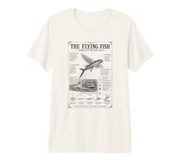 Le Poisson Volant, Une Merveille du Grand océan T-Shirt Haut de Gamme